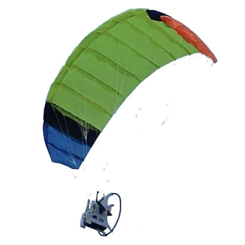ExploTex 2,4G RC-Stunt-Mini-Gleitschirmmodell, Gleitschirm-Spielzeug für Stuntflüge in Großer Höhe, Geeignet Als Geschenk für Gleitschirmflieger-Enthusiasten (RTF-Version) von ExploTex