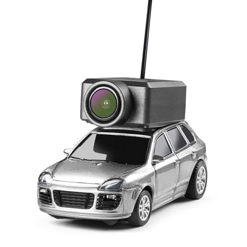 ExploTex WL 1/64 APP-gesteuertes, Vollproportionales FPV-Mini-RC-Auto mit WiFi-Modul, 3 Geschwindigkeitsmodi Und FPV-Kamera, EIN Geschenk für Liebhaber Ferngesteuerter Autos (RTR-Version) von ExploTex