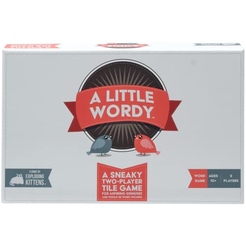 Exploding Kittens LLC A Little Wordy by Exploding Kittens - Card Games for Adults Teens & Kids - Fun Family Games - A Russian Roulette Card Game Exploding Kittens LLC A Little Wordy by Exploding Kittens - Card Games for Adults Teens & Kids - Fun Family Games - A Russian Roulette Card Game von Exploding Kittens