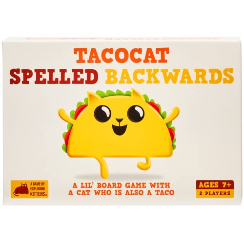 Exploding Kittens LLC Tacocat Spelled Backwards by Exploding Kittens - Card Games for Adults Teens & Kids - Fun Family Games Exploding Kittens LLC Tacocat Spelled Backwards by Exploding Kittens - Card Games for Adults Teens & Kids - Fun Family Games von Exploding Kittens