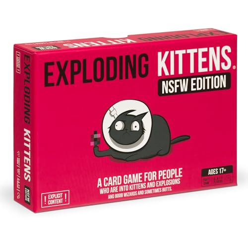 Exploding Kittens NSFW by Exploding Kittens - Card Games for Adults & Teens von Exploding Kittens