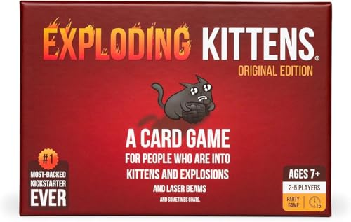 Exploding Kittens: (Kartenspiel in englischer Version) von Exploding Kittens