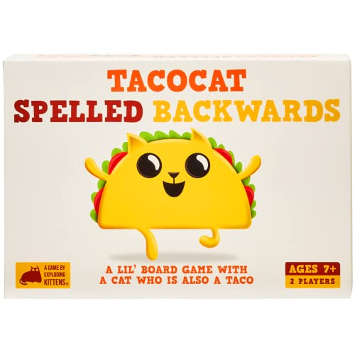 Exploding Kittens LLC Tacocat Spelled Backwards by Exploding Kittens - Card Games for Adults Teens & Kids - Fun Family Games von Exploding Kittens