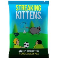 Asmodee EXKD0006 - Exploding Kittens, Streaking Kittens, Quizspiel, Kartenspiel Asmodee EXKD0006 - Exploding Kittens, Streaking Kittens, Quizspiel, Kartenspiel von Exploding Kittens