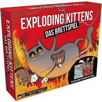 EXPLODING KITTENS EXKD0057 Das Brettspiel von Exploding Kittens