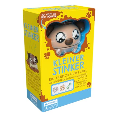 Exploding Kittens, Kleiner Stinker, Kinderspiel, 2-5 Spieler, ab 4+ Jahren, 5 Minuten, Deutsch von Exploding Kittens