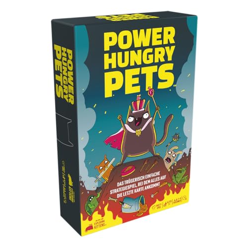 Exploding Kittens, Power Hungry Pets, Partyspiel, Kartenspiel, 2-6 Spieler, Ab 7+ Jahren, 15 Minuten, Deutsch, Mehrfarbig, Bunt Exploding Kittens, Power Hungry Pets, Partyspiel, Kartenspiel, 2-6 Spieler, Ab 7+ Jahren, 15 Minuten, Deutsch, Mehrfarbig, Bunt von Exploding Kittens