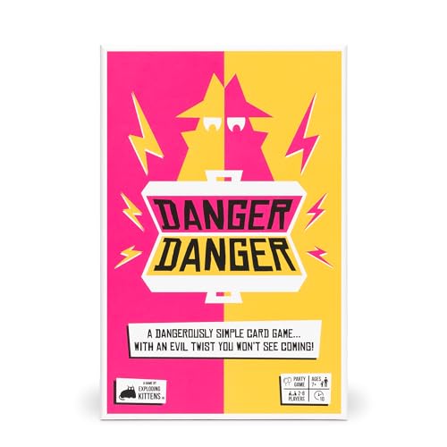 Exploding Kittens Danger Danger by A 10 Minute Team Card Game - Outwit, Outplay, Outscore! | Ages 7+ | Family Card Game von Exploding Kittens