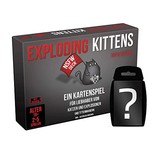 Exploding Kittens - NSFW Edition - Kartenspiel | DEUTSCH | Set inkl. Kartenspiel Exploding Kittens - NSFW Edition - Kartenspiel | DEUTSCH | Set inkl. Kartenspiel von Exploding Kittens
