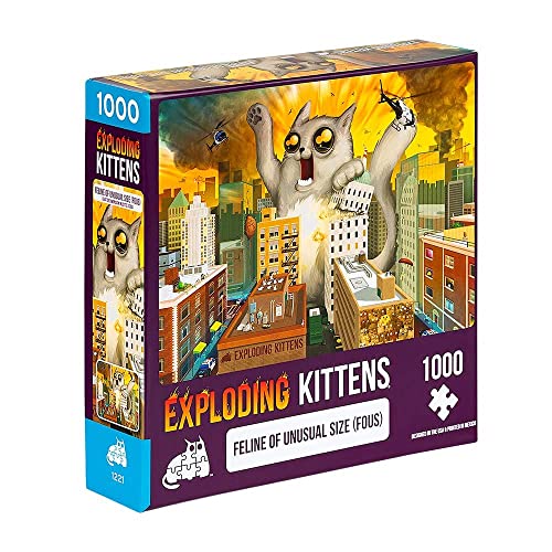 Exploding Kittens PCATZ-1K-6 Puzzle, Multi-Colour von Exploding Kittens