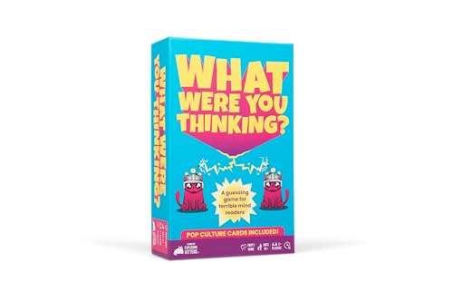 Exploding Kittens Presents: What were You Thinking? Pop Culture – Fast-Paced Word Guessing Game for Parties, Family, and Kids & Teens von Exploding Kittens