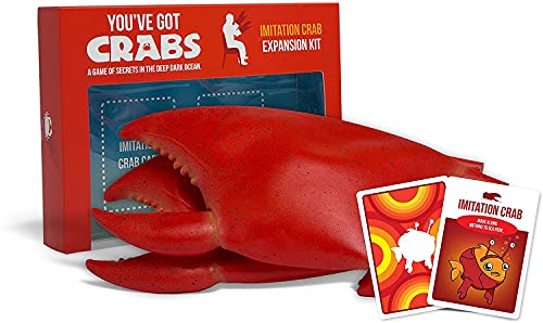 Exploding Kittens You've Got Crabs: Imitation Crab Expansion Pack Expansion Pack by Exploding Kittens - Card Games for Adults Teens & Kids - Fun Family Games Exploding Kittens You've Got Crabs: Imitation Crab Expansion Pack Expansion Pack by Exploding Kittens - Card Games for Adults Teens & Kids - Fun Family Games von Exploding Kittens