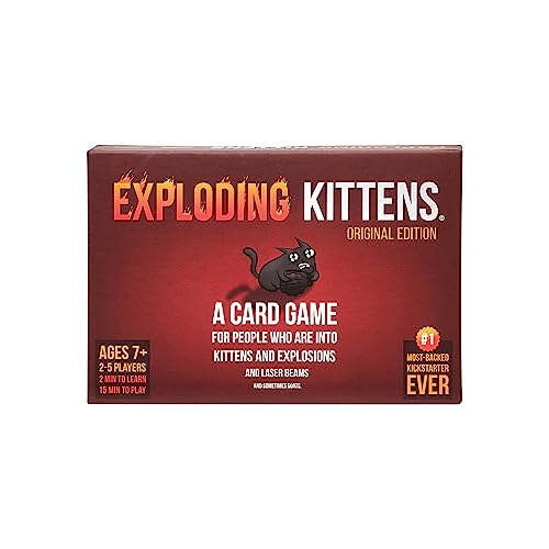Exploding Kittens: (Kartenspiel in englischer Version von Exploding Kittens