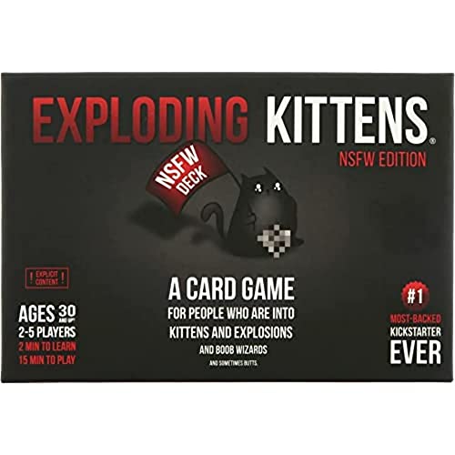 Exploding Kittens NSFW Bundle Poetry for Neanderthals, Card Games for Adults & Teens- Fun Party Games von Exploding Kittens
