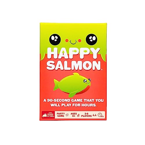 Exploding Kittens Happy Salmon by Exploding Kittens - Card Games for Adults Teens & Kids - Fun Family Games von Exploding Kittens