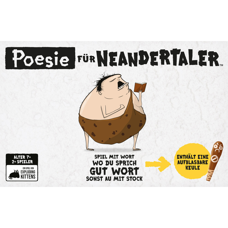 Poesie für Neandertaler (Spiel) von Exploding Kittens