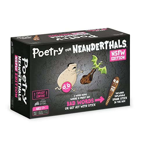 Exploding Kittens Poetry for Neanderthals NSFW Edition by Card Games for Adults & Teens- Fun Party Games von Exploding Kittens