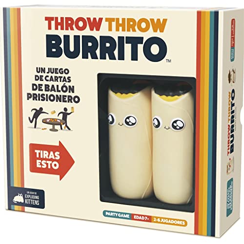 THROW THROW BURRITO Exploding Kittens Kartenspiel Spanische Sprache THROW THROW BURRITO Exploding Kittens Kartenspiel Spanische Sprache von Exploding Kittens