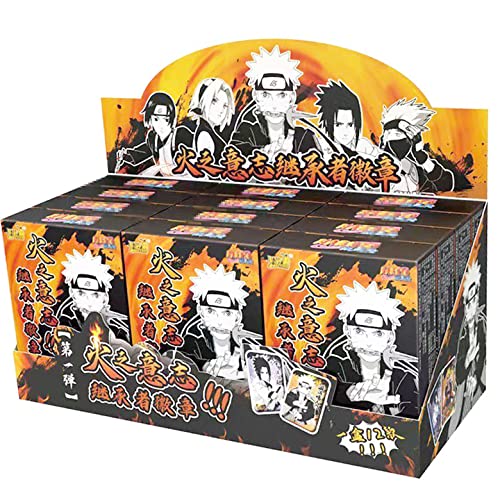 ExplosionBall Naru-to Kayou BR Card and Pin Boxes/Trading Card Booster Box Anime Game CCG Battle RPG（12 Boxes） von ExplosionBall
