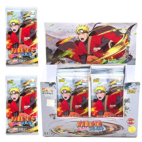 Naru-to Card Level Sage Box Unboxing TCG Trading Card Series SSR CP Series Supplementary Pack 20 Packs 5 Cards/Pack (Style 2) von ExplosionBall