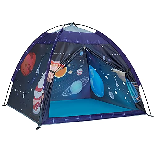 Kinderzelt, Exqline Spielzelt Kinder Zelt Drinnen und Draußen, Pop up Zelt Weltraum Planet Sonnensystem Thema, Weihnachts/Geburtstageschenk für Kinder Kinderzelt, Exqline Spielzelt Kinder Zelt Drinnen und Draußen, Pop up Zelt Weltraum Planet Sonnensystem Thema, Weihnachts/Geburtstageschenk für Kinder von Exqline