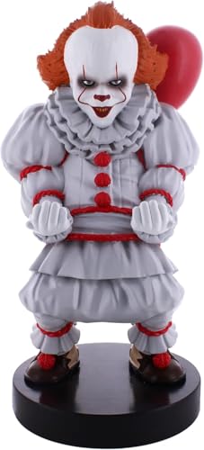 Exquisite Gaming: Warner Bros: Pennywise - Original Mobile Phone & Gaming Controller Holder, Device Stand, Cable Guys, IT Licensed Figure Sammlerfigur Erwachsene & Kinder Exquisite Gaming: Warner Bros: Pennywise - Original Mobile Phone & Gaming Controller Holder, Device Stand, Cable Guys, IT Licensed Figure Sammlerfigur Erwachsene & Kinder von Exquisite Gaming