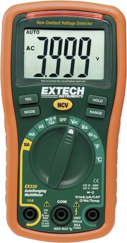 Extech EX330 Hand-Multimeter digital CAT III 600V Anzeige (Counts): 4000 von Extech