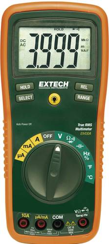 Extech EX430A Hand-Multimeter digital CAT III 600V Anzeige (Counts): 4000 von Extech