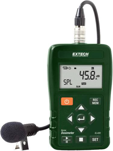 Extech Schallpegel-Messgerät Datenlogger SL400 30 - 143 dB 20Hz - 8kHz von Extech