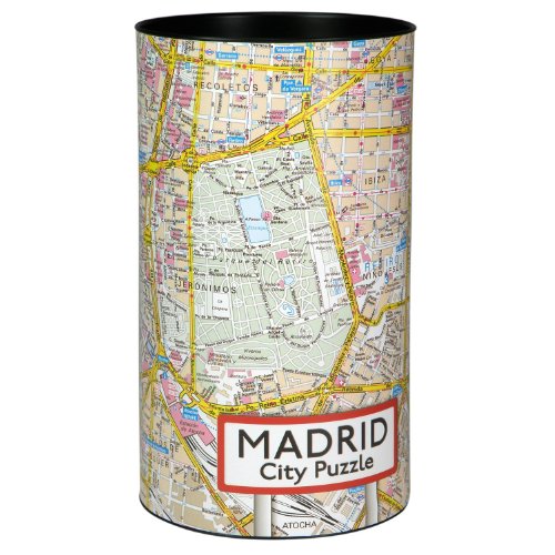 Extragoods City Puzzle - Madrid Premium Puzzle Erwachsenenpuzzle Spiele Puzzle Städtepuzzle von Extragoods