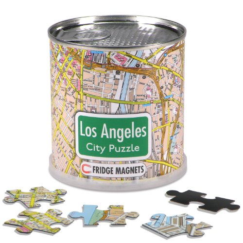 Extragoods City Puzzle Magnets - Los Angeles von Extragoods