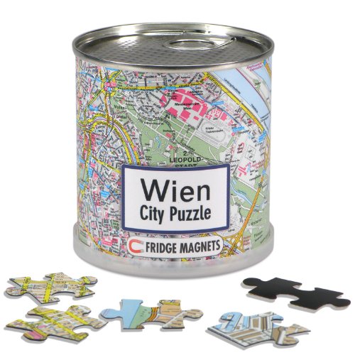 City Puzzle Magnets Wien von Extragoods