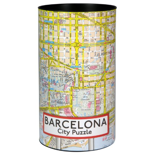 Extragoods City Puzzle - Barcelona Premium Puzzle Erwachsenenpuzzle Spiele Puzzle Städtepuzzle von Extragoods