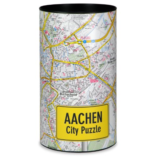 Extragoods City Puzzle - Aachen von Extragoods