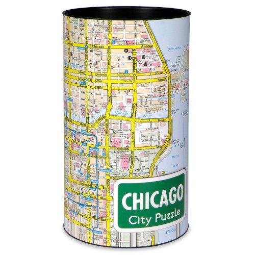 Extragoods City Puzzle - Chicago von Extragoods