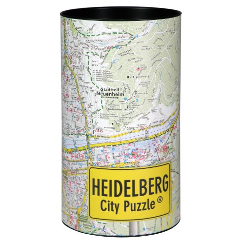 Extragoods City Puzzle - Heidelberg Premium Puzzle Erwachsenenpuzzle Spiele Puzzle Städtepuzzle von Extragoods