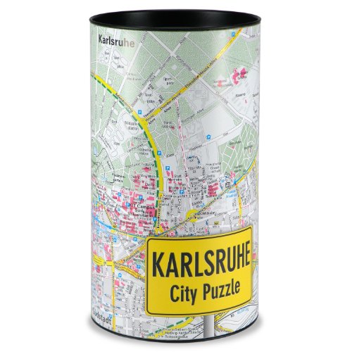 Extragoods City Puzzle - Karlsruhe von Extragoods