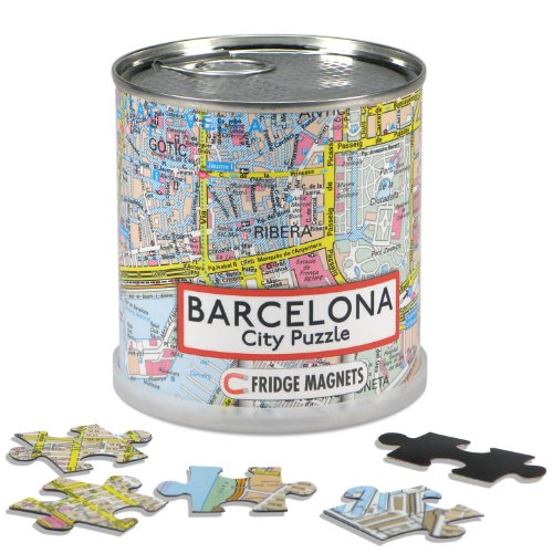 Extragoods City Puzzle Magnets - Barcelona von Extragoods