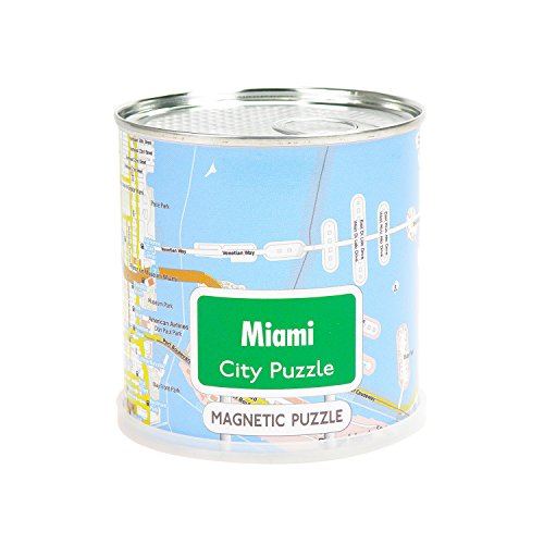 Extragoods City Puzzle Magnets - Miami von Extragoods