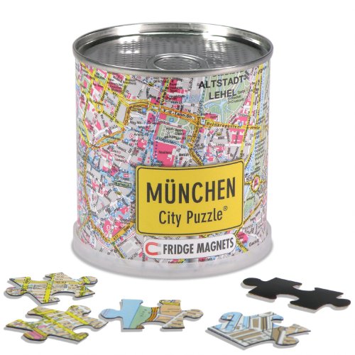 Extragoods City Puzzle Magnets - München von Extragoods