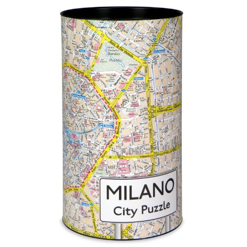 Extragoods City Puzzle - Mailand/Milano Premium Puzzle Erwachsenenpuzzle Spiele Puzzle Städtepuzzle von Extragoods