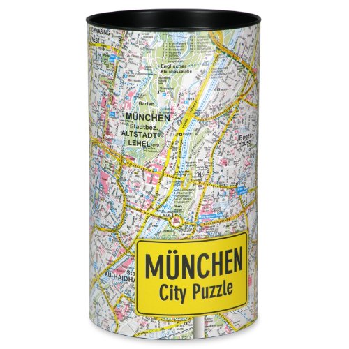 Extragoods City München Premium Erwachsenenpuzzle Spiele Städtepuzzle von Extragoods