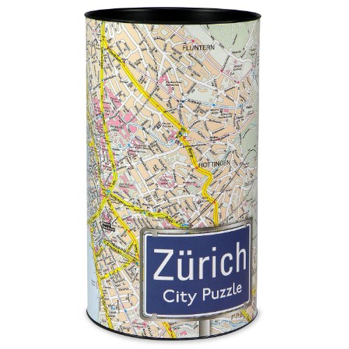Extragoods City Puzzle - Zürich von Extragoods
