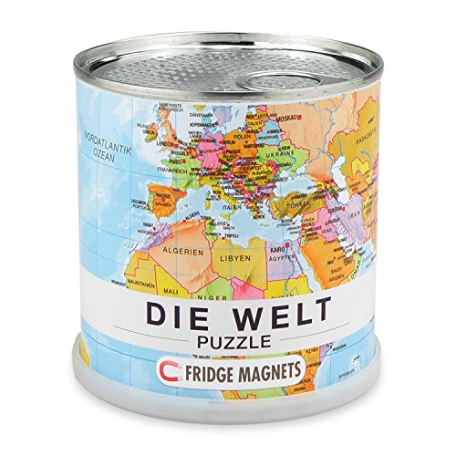 Extragoods Welt Puzzle Magnets Deutsch von Extragoods