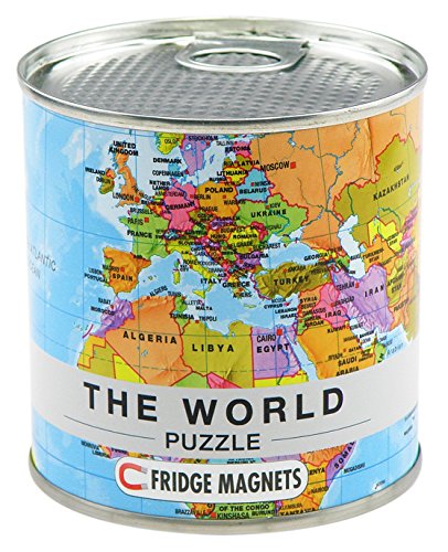 Extragoods The World Puzzle Magnets Englisch von Extragoods