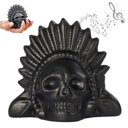 Eyccier 1pc Aztec Death Pfeife am lautesten mit dem Schädel erschreckenden menschlichen klingenden Alten Todespfeifen, sammelbares traditionelles Geschenk für Halloween- und Themenereignisse Eyccier 1pc Aztec Death Pfeife am lautesten mit dem Schädel erschreckenden menschlichen klingenden Alten Todespfeifen, sammelbares traditionelles Geschenk für Halloween- und Themenereignisse von Eyccier