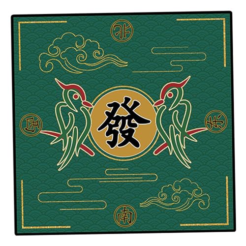 Eyccier Mahjong Mat 27.6x27.6 '' Anti Slip Mahjong Tischmattenreduktionstisch Abdeckung Poker Domino Brettspiel für Karten-, Brett- und Fliesenspiele .. Eyccier Mahjong Mat 27.6x27.6 '' Anti Slip Mahjong Tischmattenreduktionstisch Abdeckung Poker Domino Brettspiel für Karten-, Brett- und Fliesenspiele .. von Eyccier