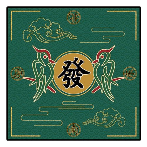 Eyccier Mahjong Mat 27.6x27.6 '' Anti Slip Mahjong Tischmattenreduktionstisch Abdeckung Poker Domino Brettspiel für Karten-, Brett- und Fliesenspiele .. Eyccier Mahjong Mat 27.6x27.6 '' Anti Slip Mahjong Tischmattenreduktionstisch Abdeckung Poker Domino Brettspiel für Karten-, Brett- und Fliesenspiele .. von Eyccier