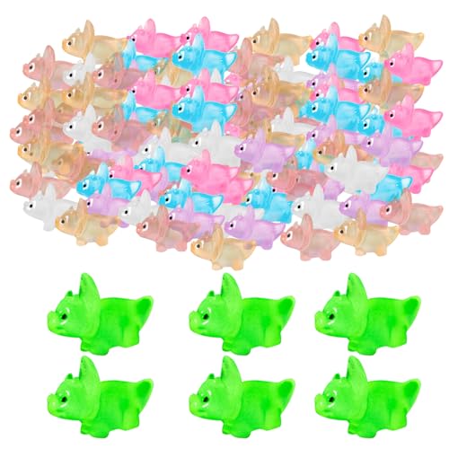Eyccier Mini -Dinosaurier -Figuren 96pcs Süßes Cartoon Luminous DIY Dekorative Mini Dinosaurier winziges Dinosaurierfiguren für Bonsai Aquarium Dollhouse Tischplatte.. Eyccier Mini -Dinosaurier -Figuren 96pcs Süßes Cartoon Luminous DIY Dekorative Mini Dinosaurier winziges Dinosaurierfiguren für Bonsai Aquarium Dollhouse Tischplatte.. von Eyccier