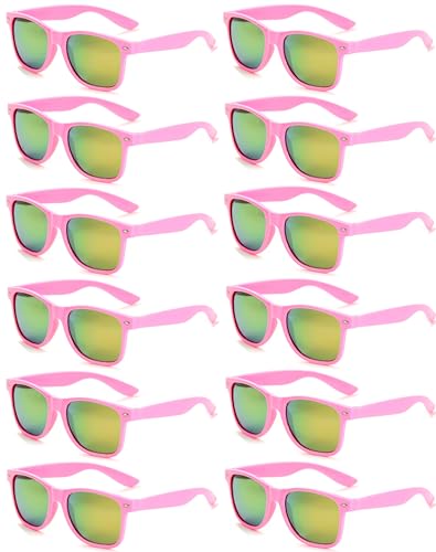 Eyegla 12 Stücke Bunte Neon Party Sonnenbrillen Set Vintage Coole Lustige Party Brillen Für Damen Herren Eyegla 12 Stücke Bunte Neon Party Sonnenbrillen Set Vintage Coole Lustige Party Brillen Für Damen Herren von Eyegla